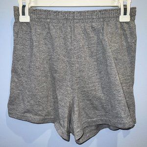 Gray soffe shorts